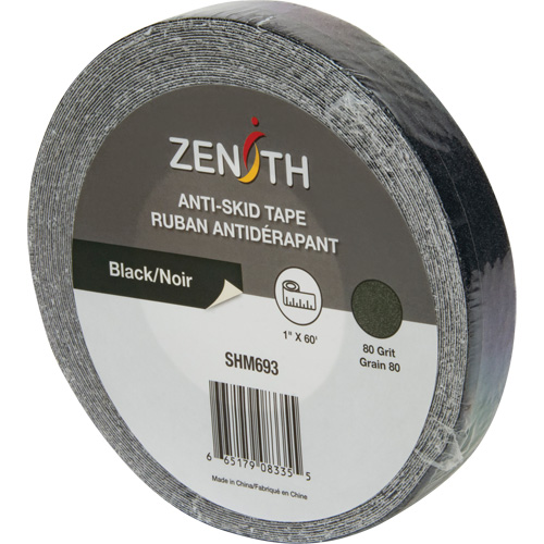 Anti-Skid Tape, 1" x 60', Black OSI Industrial Sales