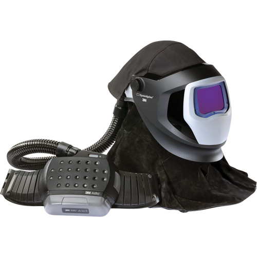 Adflo PAPR System with Versaflo M-Series Helmet & Speedglas Welding Shield Upgrade Kit, Welding Helmet, Lithium-Ion Battery OSI Industrial Sales