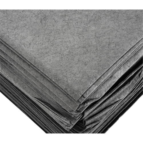 Feuilles absorbantes souffl&eacute;es, Universel, 15" x 19", 8 gal. d'absorption OSI Industrial Sales