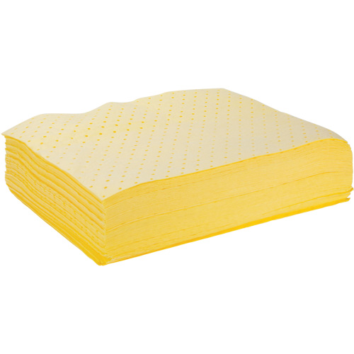 Bonded Sorbent Pads, Hazmat, 15" x 19", 12 gal. Absorbancy OSI Industrial Sales