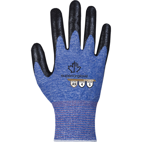 Extreme-Cut Glove, Size 7, 13 Gauge, Foam Nitrile Coated, TenActiv Shell, ASTM ANSI Level A9 OSI Industrial Sales