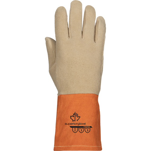 Gants de soudage TIG Endura 370DTIGL, Cuir fleur de daim, Taille T-petit OSI Industrial Sales