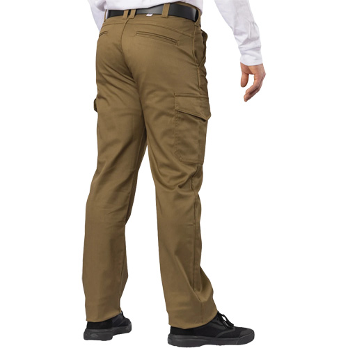 Pantalon cargo Big Flex, Poly-coton/Spandex, Vert olive militaire, Taille 28, Entrejambe 30 OSI Industrial Sales