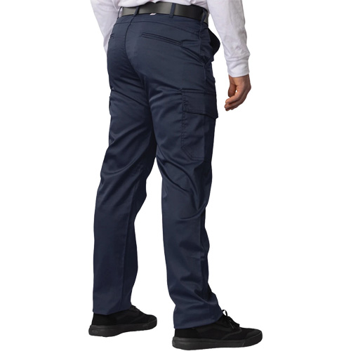 Big Flex Cargo Pants, Poly-Cotton/Spandex, Navy Blue, Size 60 OSI Industrial Sales