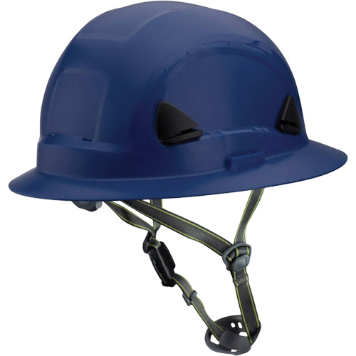 Casque Fibre Metal de style escalade avec bordure compl&egrave;te, R&eacute;pond aux normes CSA type 2, Suspension Rochet, Non ventil&eacute; OSI Industrial Sales