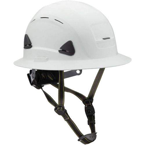 Casque Fibre Metal de style escalade avec bordure compl&egrave;te, R&eacute;pond aux normes CSA type 2, Suspension Rochet, Ventil&eacute; OSI Industrial Sales