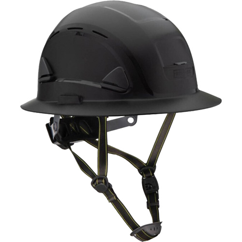 Casque Fibre Metal de style escalade avec bordure compl&egrave;te, R&eacute;pond aux normes CSA type 2, Suspension Rochet, Ventil&eacute; OSI Industrial Sales