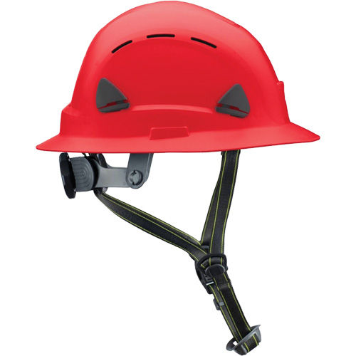 Fibre Metal Climbing Style Helmet with Full Brim, Meets CSA Type 2, Ratchet Suspension, Vented OSI Industrial Sales