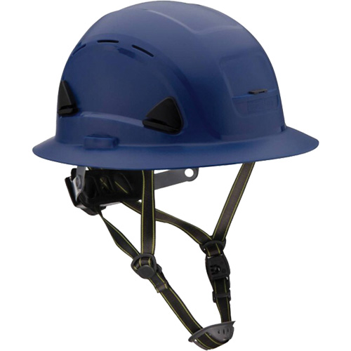 Casque Fibre Metal de style escalade avec bordure compl&egrave;te, R&eacute;pond aux normes CSA type 2, Suspension Rochet, Ventil&eacute; OSI Industrial Sales