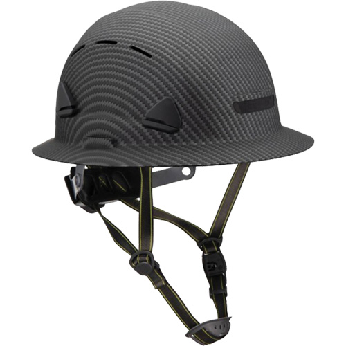 Fibre Metal Climbing Style Helmet with Full Brim, Meets CSA Type 2, Ratchet Suspension, Vented OSI Industrial Sales