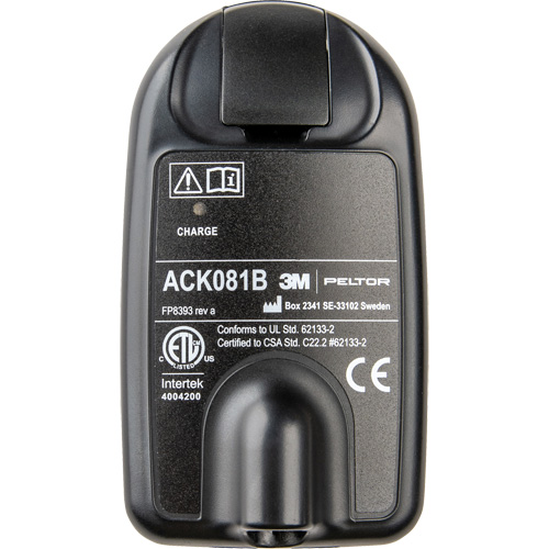 Bloc-pile LI-ION rechargeable Peltor OSI Industrial Sales