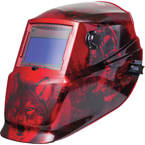 Auto Darkening Welding Helmet, 3.78" L x 2.05" W View Area, 9 - 13 Shade Range OSI Industrial Sales