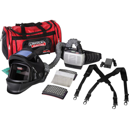 APR motoris&eacute; auto-assombrissant VIKING 3250D FGS avec batterie standard, Masque de soudage, Pile Lithium-ion OSI Industrial Sales
