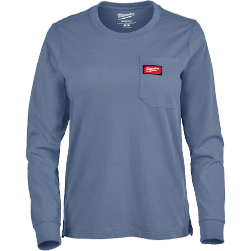 T-shirt &agrave; manches longues avec poches GRIDIRON, Femmes, T-petit, Bleu OSI Industrial Sales