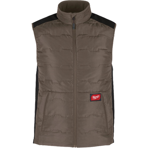 FREEFLEX Lightweight Insulated Vest, Men's, Small, Brown OSI Industrial Sales