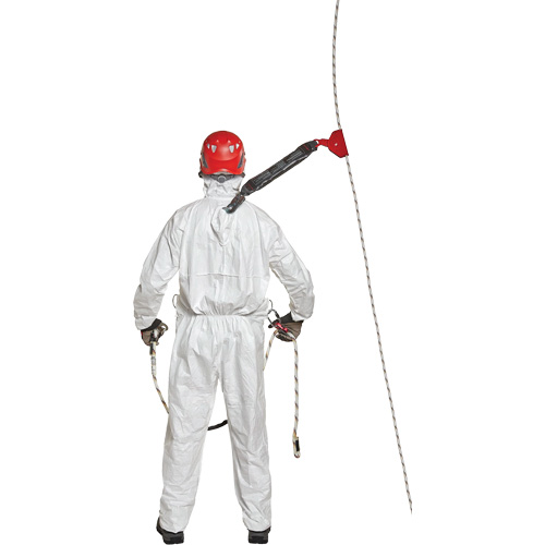 Harness-Compatible Disposable Coverall, X-Large, White, Tyvek&reg; 500 OSI Industrial Sales