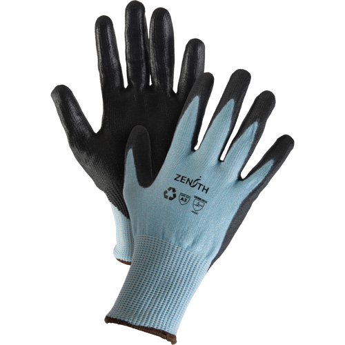 Gants &eacute;lastiques &eacute;cologiques r&eacute;sistants &agrave; la coupe, Taille 9, Calibre 13, Rev&ecirc;tement Polyur&eacute;thane, Enveloppe en PEHP/rPET, ASTM ANSI niveau A3 OSI Industrial Sales
