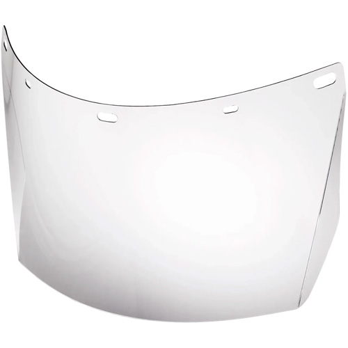 Uncoated Full Face Shield Replacement Lens, Polycarbonate, Clear Tint OSI Industrial Sales