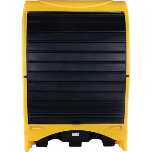 Palette contre les d&eacute;versements &agrave; couvercle dur pour 2 barils, 43,11" lo x 61,61" la x 83,07" h, Capacit&eacute; de charge 1433 lb OSI Industrial Sales