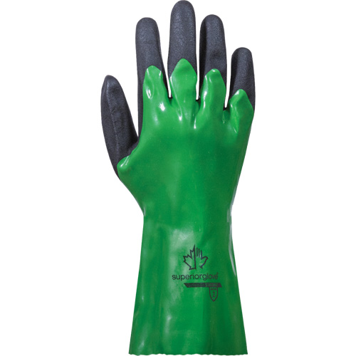 SolvStop Chemical-Resistant Gloves, Size 7, 12" L, PVC OSI Industrial Sales
