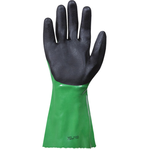 SolvStop Chemical-Resistant Gloves, Size 7, 12" L, PVC OSI Industrial Sales