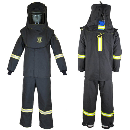 TCG Deluxe Large Arc Flash Suit Kit, 40 cal/cm² OSI Industrial Sales