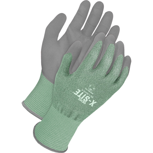 X-Site&reg; Coated Cut-Resistant Touchscreen Gloves, Size 6, 18 Gauge, Polyurethane Coated, HPPE Shell, ASTM ANSI Level A4 OSI Industrial Sales