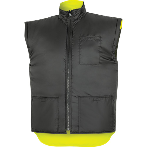 Parka de s&eacute;curit&eacute; d'hiver imperm&eacute;able 7-en-1 5057 Pioneer Yukon, Polyester, Noir/Jaune lime haute visibilit&eacute;, T-petit OSI Industrial Sales