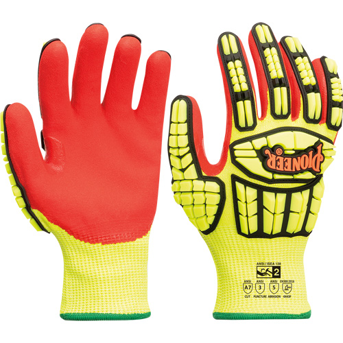 Cut and Impact-Resistant Gloves, Small, Synthetic Palm, Knit Wrist Cuff OSI Industrial Sales