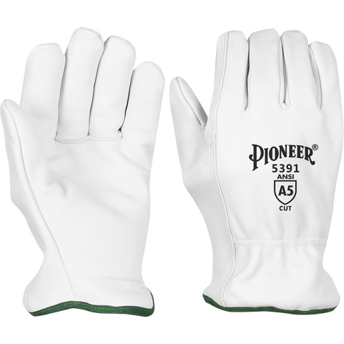 Cut-Resistant Driver's Gloves, Small, Grain Goatskin Palm OSI Industrial Sales