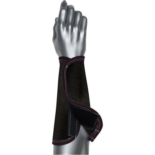 Kut Gard&reg; 2-Ply Cane Mesh Sleeve, Nylon, 9", ASTM ANSI Level A4, Black OSI Industrial Sales