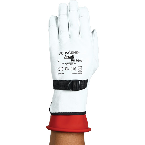 Gants de protection en cuir de ch&egrave;vre ActivArmr 96004, Taille 12, 10" lo OSI Industrial Sales