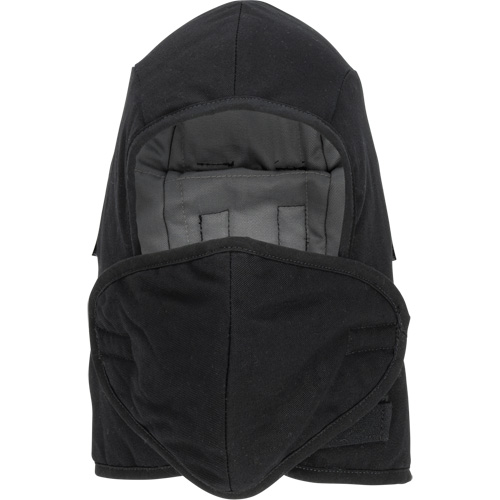 Doublure matelass&eacute;e ignifug&eacute;e Pioneer 766A pour casque de s&eacute;curit&eacute; avec embout buccal amovible, Noir/Gris, Coton/FR-Tech/Modacrylique/Nylon OSI Industrial Sales