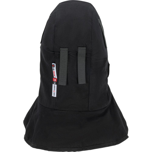 Doublure matelass&eacute;e ignifug&eacute;e Pioneer 765A pour casque de s&eacute;curit&eacute; avec un long cou et embout buccal amovible, Noir/Gris, Coton/FR-Tech/Modacrylique/Nylon OSI Industrial Sales