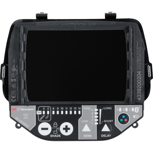 Speedglas G5 Auto-Darkening Variable Colour Filter, 2-4/5" W x 4-1/4" H Viewing Area, For Use With G5-01 and G5-03 helmets OSI Industrial Sales