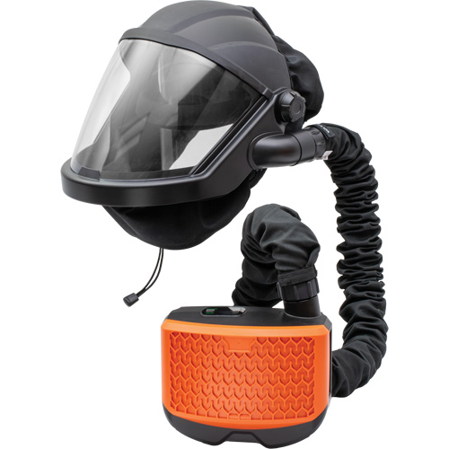 PEAKAIR MAXSHIELD&reg; Powered Air-Purifying Respirator with Blower kit, Facepiece Respirator, Lithium-Ion Battery OSI Industrial Sales