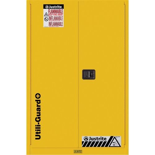 Armoire de s&eacute;curit&eacute; pour produits inflammables Utili-Guard+, 90 gal., 2 Porte(s), 43" La x 65" h x 37" p OSI Industrial Sales