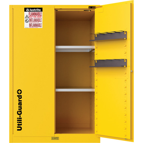 Armoire de s&eacute;curit&eacute; pour produits inflammables Utili-Guard+, 90 gal., 2 Porte(s), 43" La x 65" h x 37" p OSI Industrial Sales