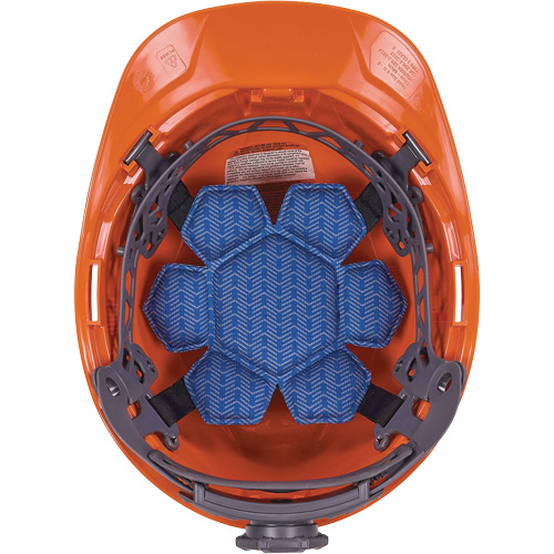 Coussin sup&eacute;rieur de refroidissement pour casque de s&eacute;curit&eacute; Chill-Its 6612 &agrave; &eacute;vacuation de lhumidit&eacute; OSI Industrial Sales