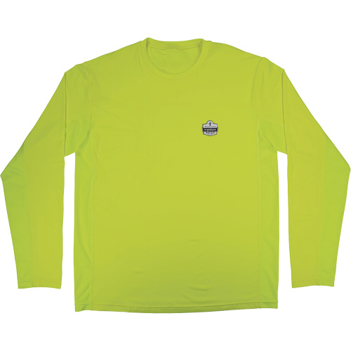 Chemise de refroidissement &agrave; manches longues avec protection solaire et UV Chill-Its 6689, Jaune lime haute visibilit&eacute;, Petit OSI Industrial Sales