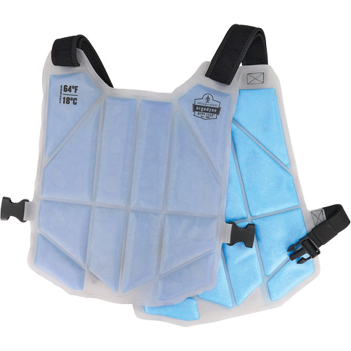 Veste de refroidissement de changement de phase Chill-Its6210, Taille unique, Bleu OSI Industrial Sales