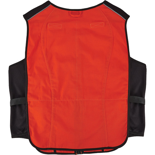 Veste de refroidissement &agrave; changement de phase l&eacute;g&egrave;re avec sachets de recharge Chill-Its 6260, Grand/T-Grand, Orange OSI Industrial Sales