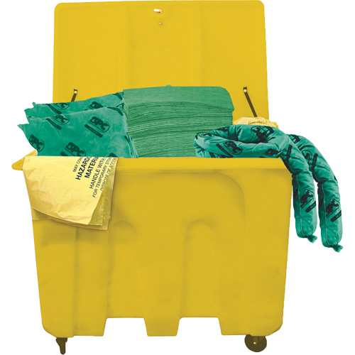 SPC&reg; HazWik&reg; Chemical Truck Spill Kits, Hazmat, Bin, 160 US gal. Absorbancy OSI Industrial Sales
