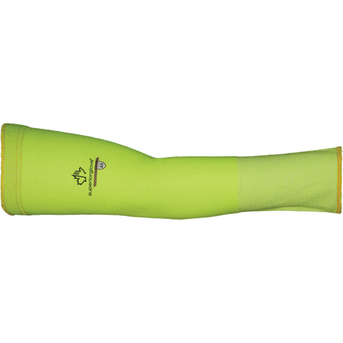 Max Cut Resistant Sleeves - Small, TenActiv, 12", ASTM ANSI Level A9, High Visibility Lime OSI Industrial Sales