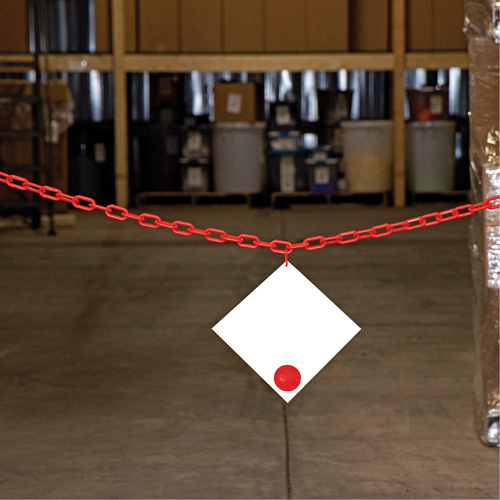 Plastic Barrier Chain, Green OSI Industrial Sales