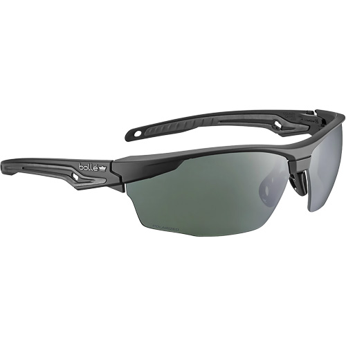 Tryon BSSI Ballistic Safety Glasses, Grey Lens, Anti-Fog/Anti-Scratch/Polarized, ANSI Z87+ OSI Industrial Sales