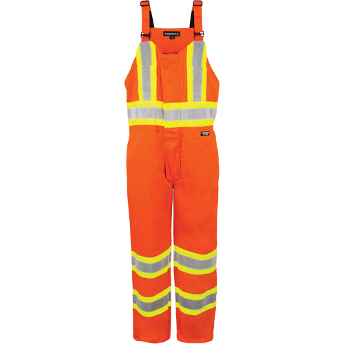 Salopette non doubl&eacute;e haute visibilit&eacute;, 3T-Grand, Orange haute visibilit&eacute; OSI Industrial Sales