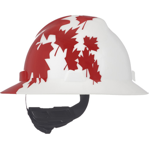 Casque de protection V-Gard &agrave; fentes s&eacute;rie Canadian Freedom, Suspension Rochet, Non ventil&eacute; OSI Industrial Sales