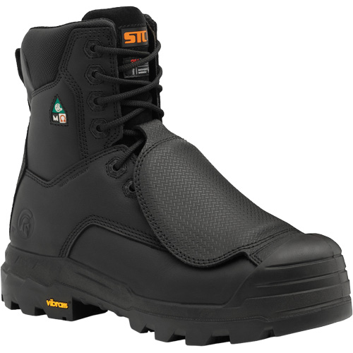 Bottes de travail Vulcan avec protecteur m&eacute;tatarsien &agrave; l'ext&eacute;rieur, Cuir, Taille 5, Imperm&eacute;able OSI Industrial Sales