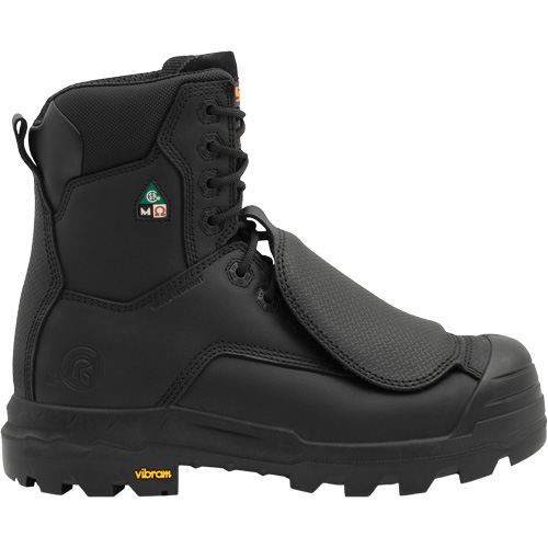 Bottes de travail Vulcan avec protecteur m&eacute;tatarsien &agrave; l'ext&eacute;rieur, Cuir, Taille 5, Imperm&eacute;able OSI Industrial Sales